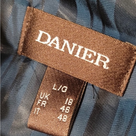 DANIER LEATHER Brown leather jacket. With thinsulate lining - Picture 5 of 8